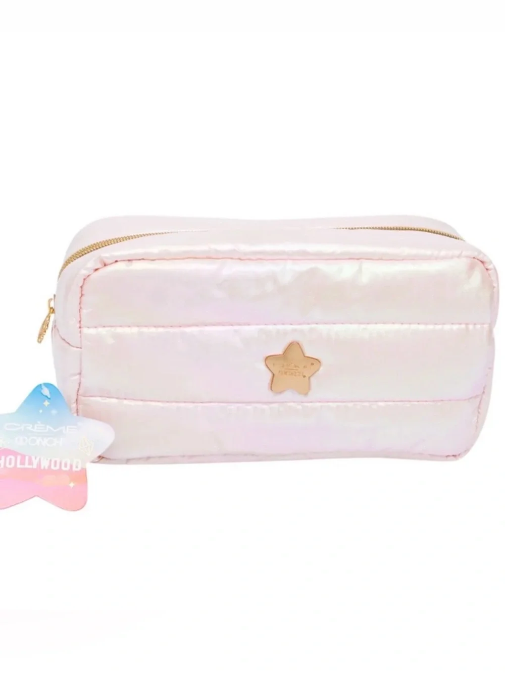 The Crème Shop x ONCH x Hollywood Wanderlust Travel Case Pink NWT